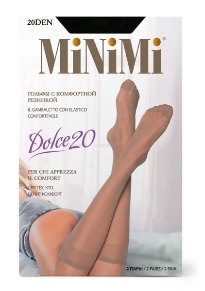 174043 Гольфы MINIMI DOLCE 20 (2 пары)