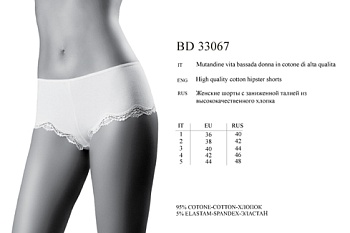 Трусы слипы для женщин Innamore 104735