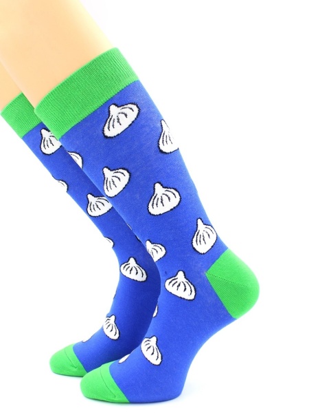 173251 Носки жен.HOBBY 80128-04-15 унисекс."Хинкали"