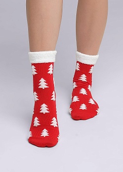 Носки цветные Новый год для женщин Clever 177059