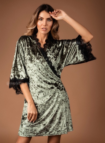 170823 Халат  жен Merletto Х7019