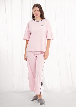 Комплект одежды футболка + брюки для женщин Clever 185487
