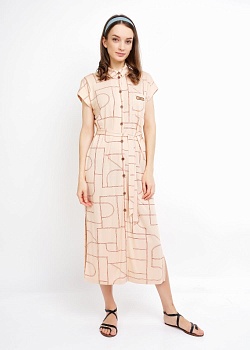 Платье с коротким рукавом для женщин Clever 168105