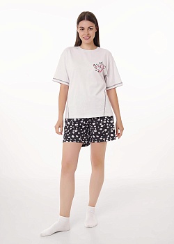 Комплект футболка + шорты для женщин Clever 185141