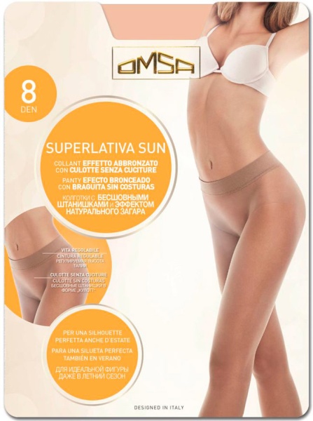 149590 колготки OMSA Superlativa 8 Sun