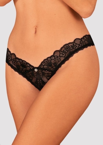 177350 Трусы Os DONNA DREAM Thong crotchless стринги