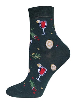 Носки цветные Новый год для женщин Брестские 179198