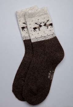 Носки теплые для женщин и мужчин Монголка 172225