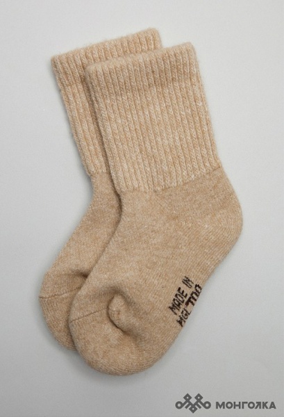 168100 Носки детские из монгольской шерсти 02102 (2)