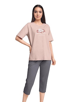 Комплект футболка + бриджи для женщин Clever 177325