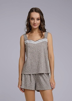 Комплект майка + шорты для женщин Clever 177869