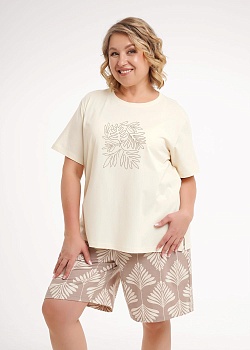 Комплект одежды футболка + шорты для женщин Clever 186081