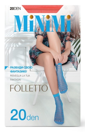 169509 Носки MINIMI FOLLETTO 20 (в полоску)