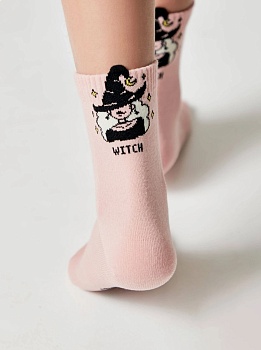 Носки с принтом для девочек CONTE-KIDS 177996