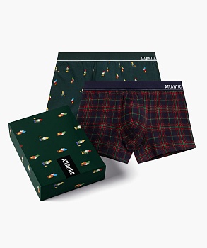Трусы шорты Новый год для мужчин Atlantic 185570