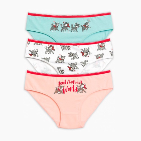 159072 GULB4107/1(3) трусы для девочек