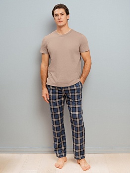 Пижама футболка + брюки для мужчин Indefini 180371