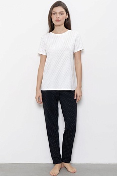 Комплект футболка + брюки для женщин Almando Melado 179587
