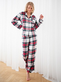 Пижама рубашка + брюки для женщин Indefini 177260