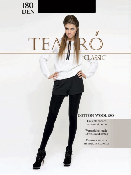 143371 колготки TR Cotton Wool 180