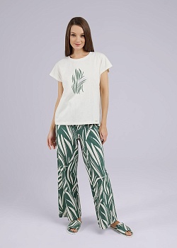 Комплект футболка + брюки для женщин Clever 178220