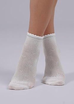 Носки ажурные для девочек Clever 178365
