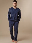 Пижама джемпер + брюки для мужчин Indefini 177335