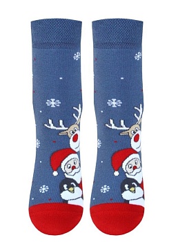 Носки цветные Новый год для женщин Брестские 173164