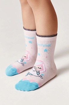 Носки цветные для девочек CONTE-KIDS 186018