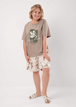 Комплект одежды футболка + шорты для женщин Clever 185735
