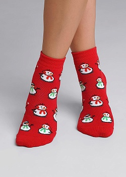 Носки цветные Новый год для девочек и мальчиков Clever 177049