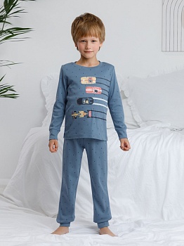 Пижама джемпер + брюки для мальчиков CROCKID 184722