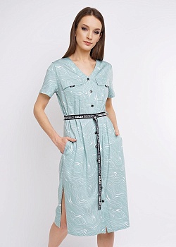 Платье с коротким рукавом для женщин Clever 168408