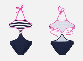 Купальник сплошной для девочек Infinity Kids 144497