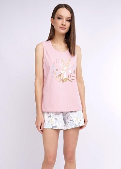 Комплект майка + шорты для женщин Clever 172335