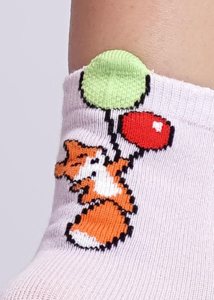 176265 Носки дет. флай 3Д дев CLE С13110 20-22,22 (1)