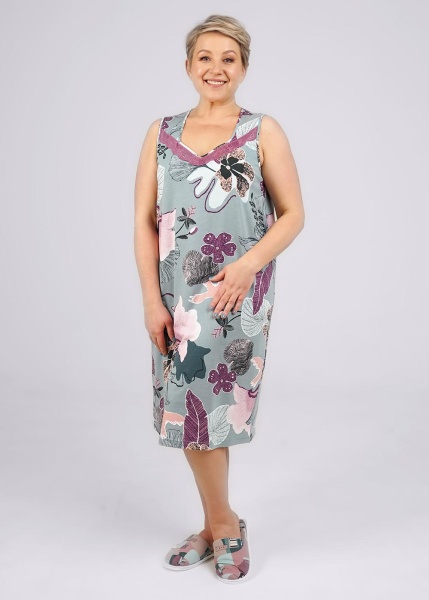 177820 Сорочка женская CLE LS24-1064