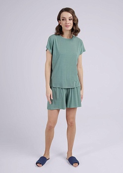 Пижама футболка + шорты для женщин Clever 178755