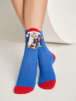 Носки цветные Новый год для женщин CONTE ELEGANT 179174