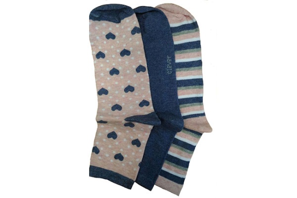 144404 Носки жен CLE Д240 3шт/уп