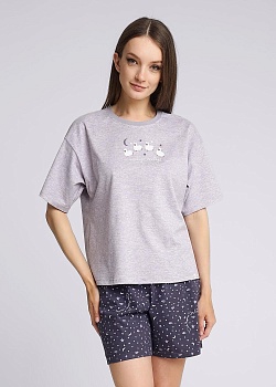 Комплект футболка + шорты для женщин Clever 176916