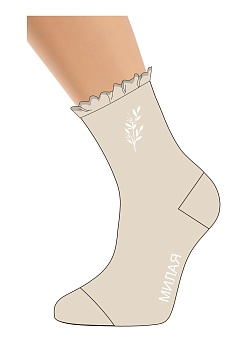 Носки цветные для женщин Clever 173449