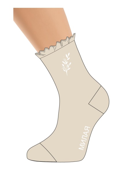 173449 Носки жен CLE Д5322