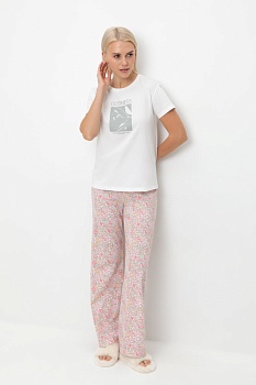 Пижама футболка + брюки для женщин Very Neat 179972