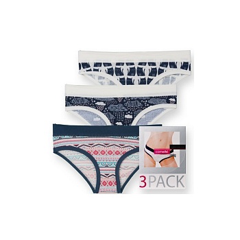 Трусы слипы для девочек Cornette 159134