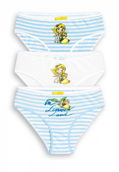 145700 GULB3023/1(3) трусы для девочек
