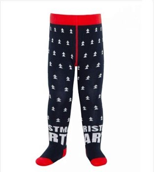 Колготки Новый год для мальчиков CONTE-KIDS 170196