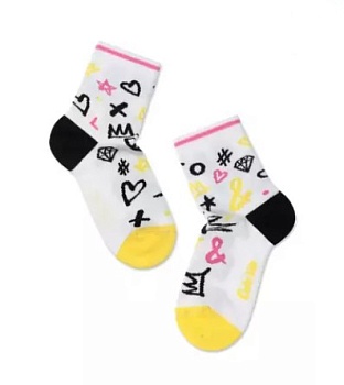 Носки цветные для девочек CONTE-KIDS 171614