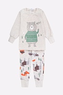 Пижама джемпер + брюки для мальчиков CROCKID 172497