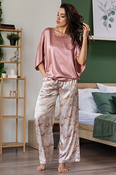 Пижама джемпер + брюки для женщин Mia-Аmore 180491